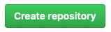 Create repository button